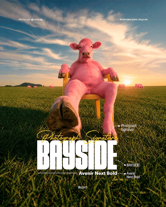 Ejemplo del carrusel Ruva: Photograph Signature + Bayside